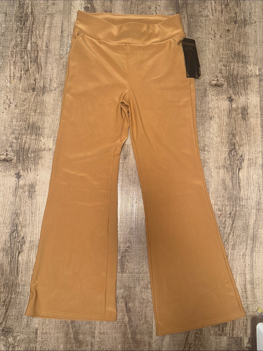 shosho Mustard Wide-Leg Pants